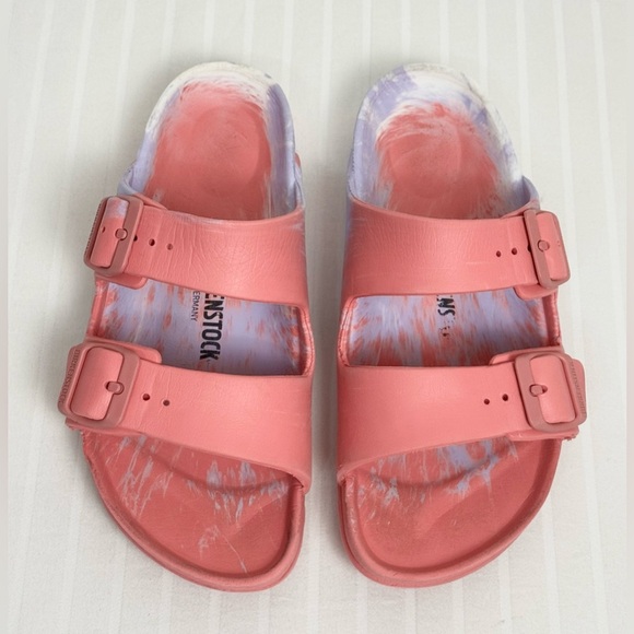 Birkenstock Arizona EVA Slide Sandals Watermelon Multi Women’s 36 Size 5-5.5 - Picture 4 of 15